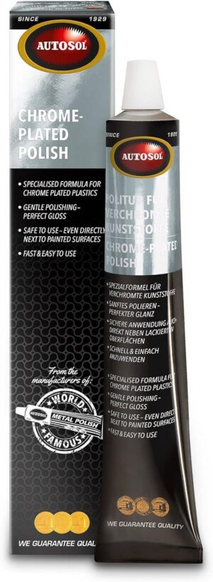 Паста для полировки хромированного пластика