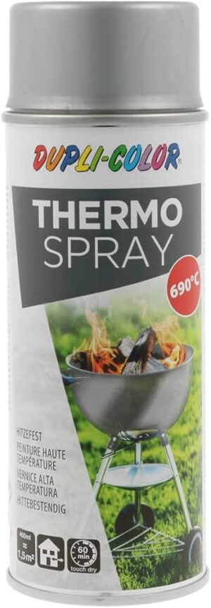 Термостойкая краска серебряная