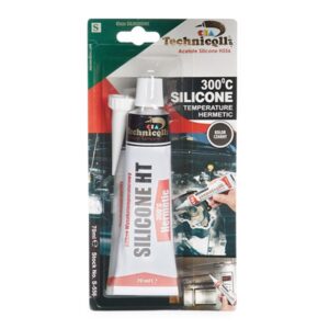 Силиконовый герметик черный.