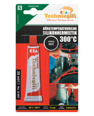 Силиконовый герметик черный.